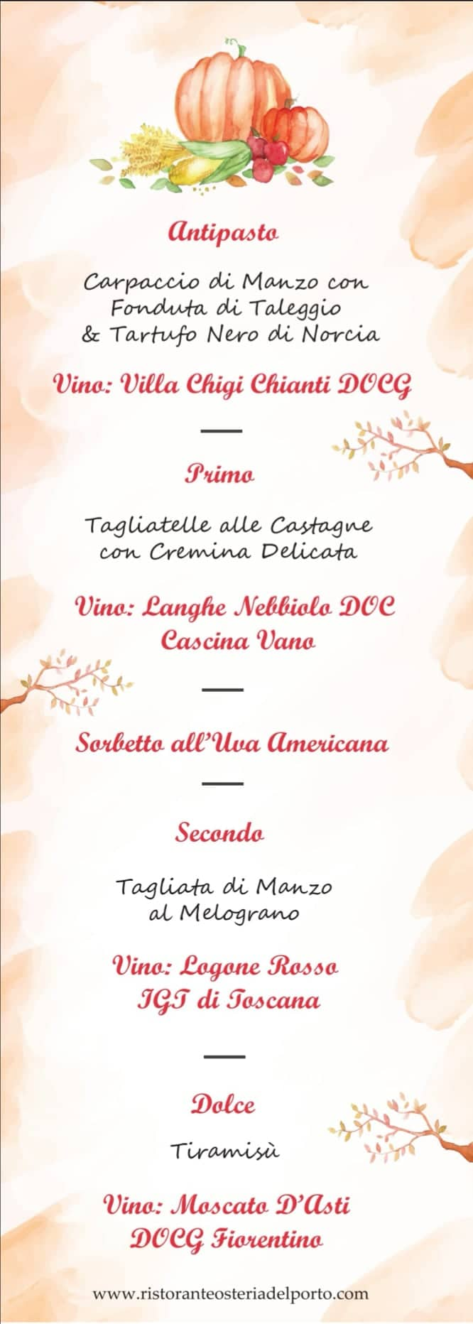 Osteria D'Autunno